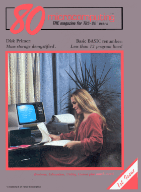 January 1980 issue of 80 Microcomputing magazine