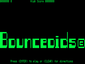 Bounceoids title screen