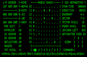 Main screen of Invasion Force