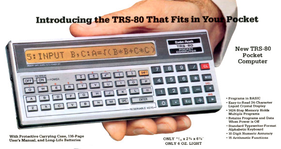 The TRS-80 Pocket Computer