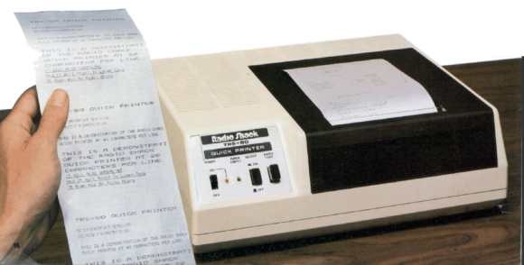 TRS-80 Quick Printer