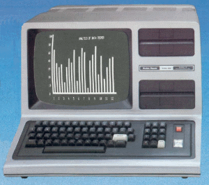 A TRS-80 Model III from a Radio Shack catalog