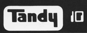 The Tandy 10 logo