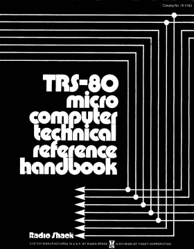 TRS-80 Micro Computer Technical Reference Handbook
