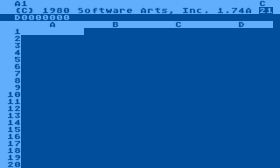 VisiCalc for the Atari 800