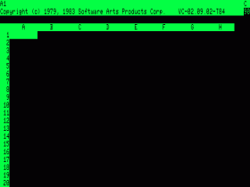 Enhanced VisiCalc for the Model 4
